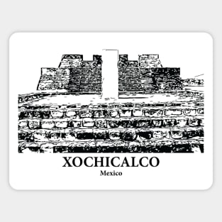 Xochicalco - Mexico Magnet